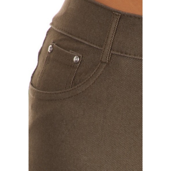 Stretchy Leggings Jeggings Plus Size Pants Army - Picture 4 of 6